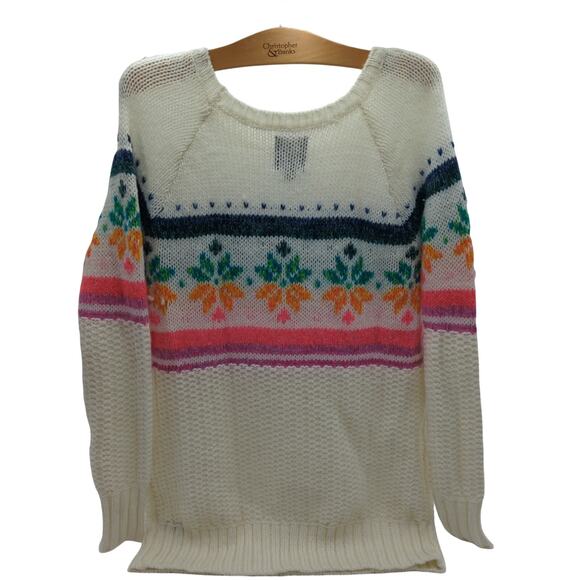 American Eagle Outfitters Sweaters - American Eagle Outfitters M Jegging Sweater, Cream Multicolor